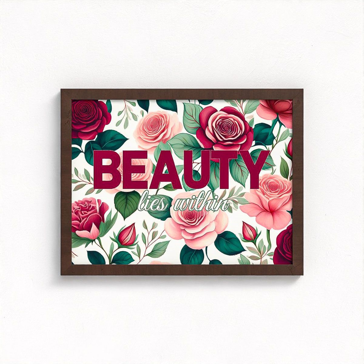Beauty Floral Framed Fine Art Print