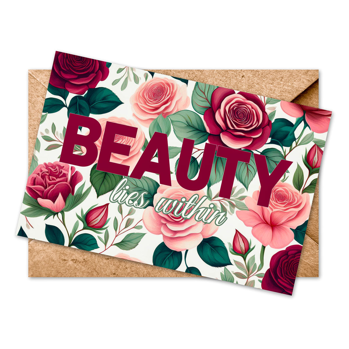 Beauty Floral Greetings Card