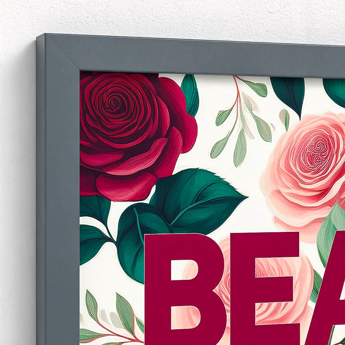 Beauty Floral Framed Fine Art Print