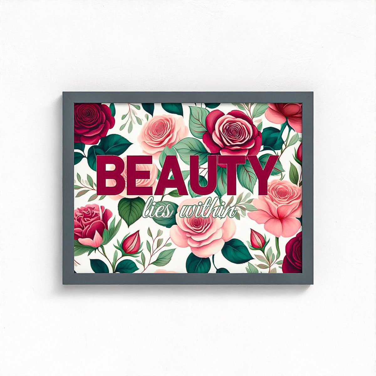 Beauty Floral Framed Fine Art Print
