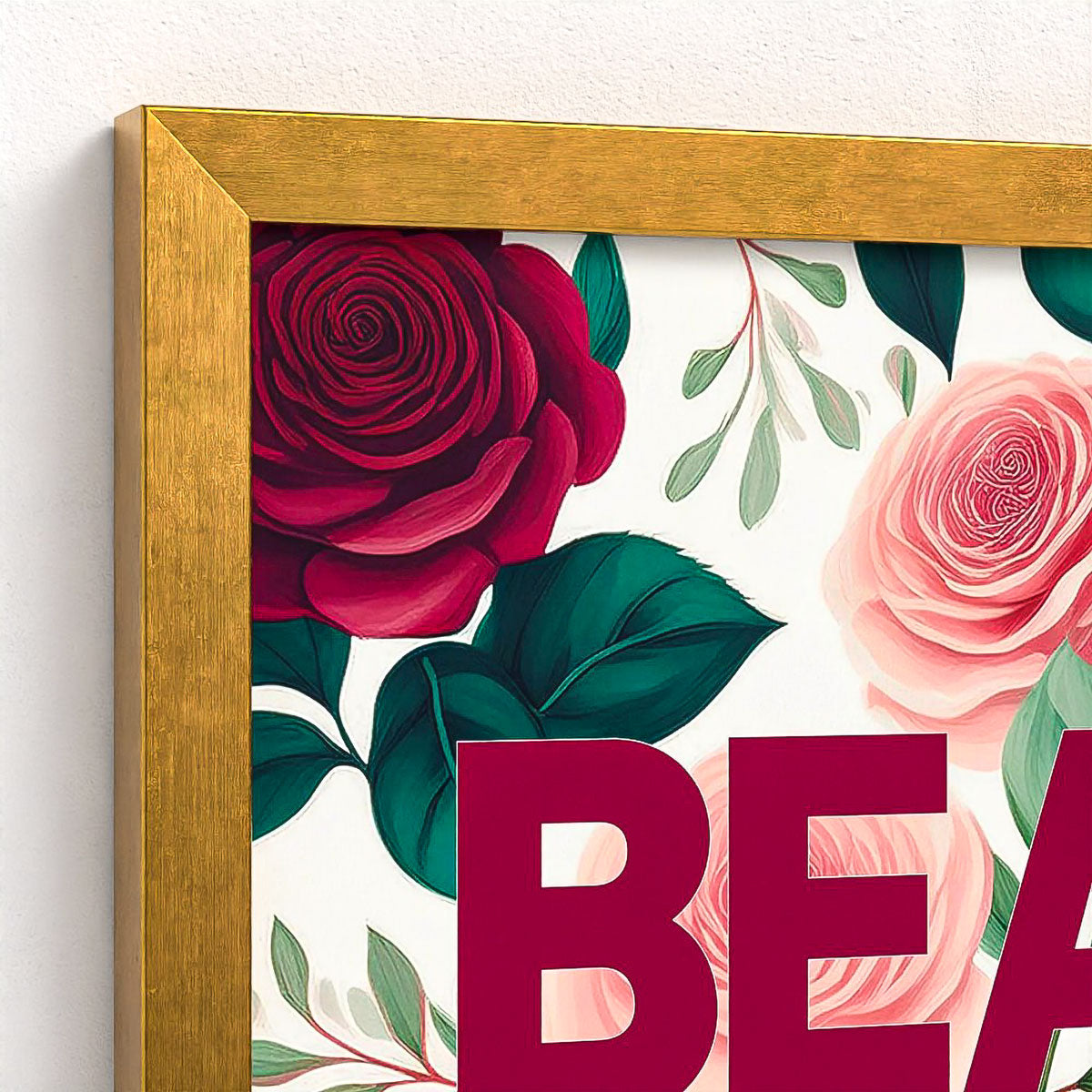 Beauty Floral Framed Fine Art Print