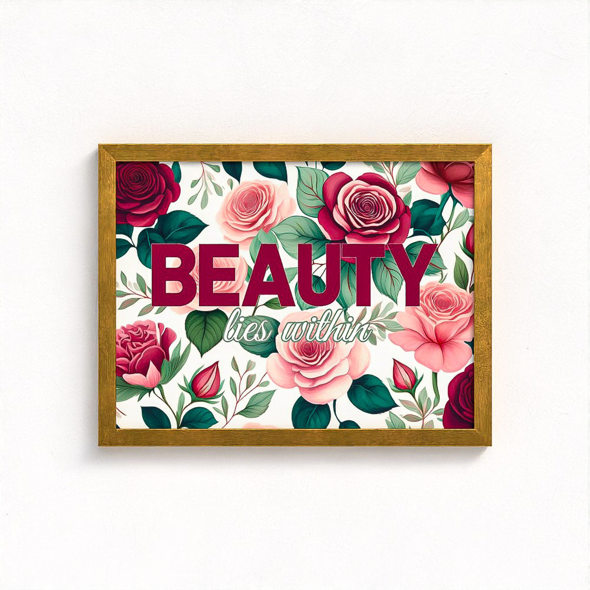 Beauty Floral Framed Fine Art Print