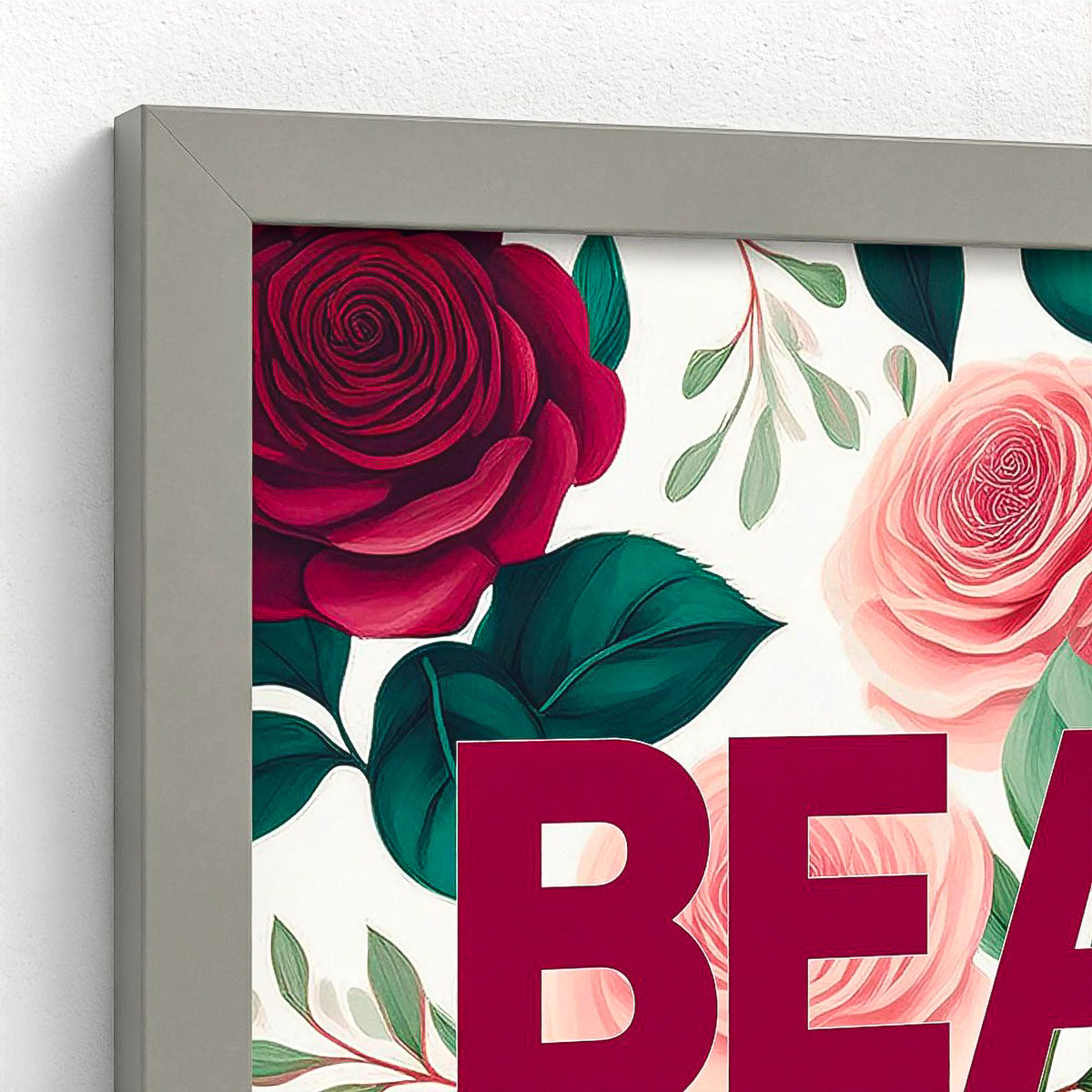 Beauty Floral Framed Fine Art Print