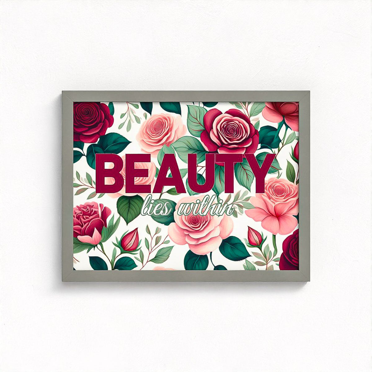 Beauty Floral Framed Fine Art Print