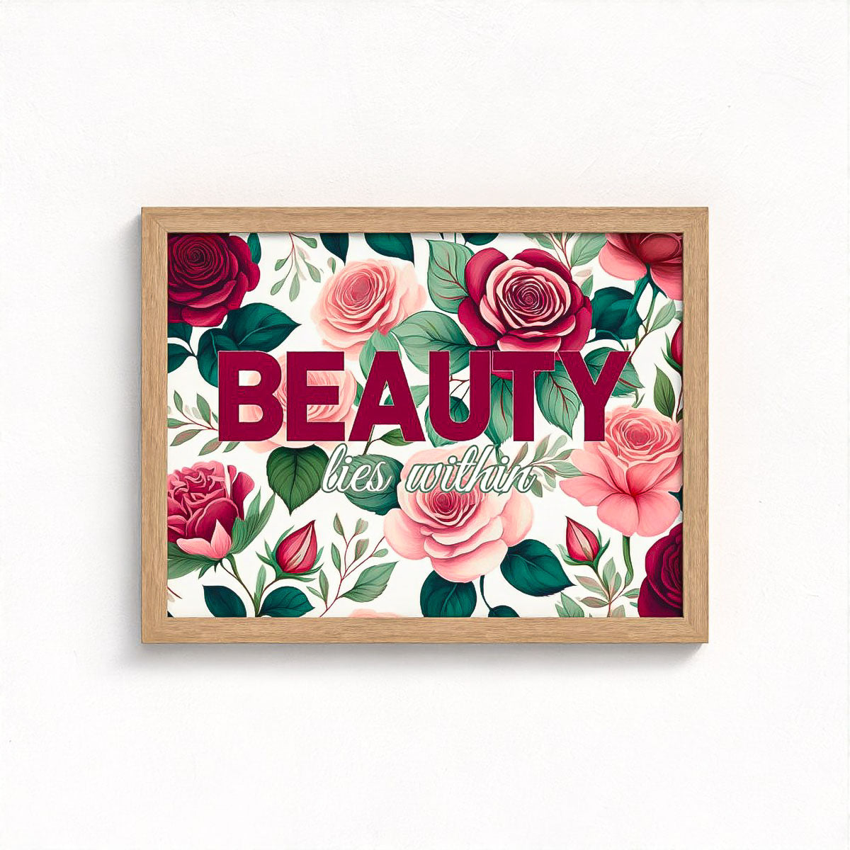 Beauty Floral Framed Fine Art Print
