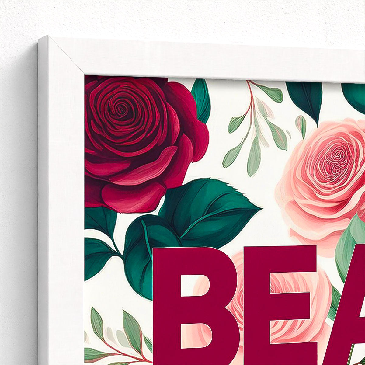 Beauty Floral Framed Fine Art Print