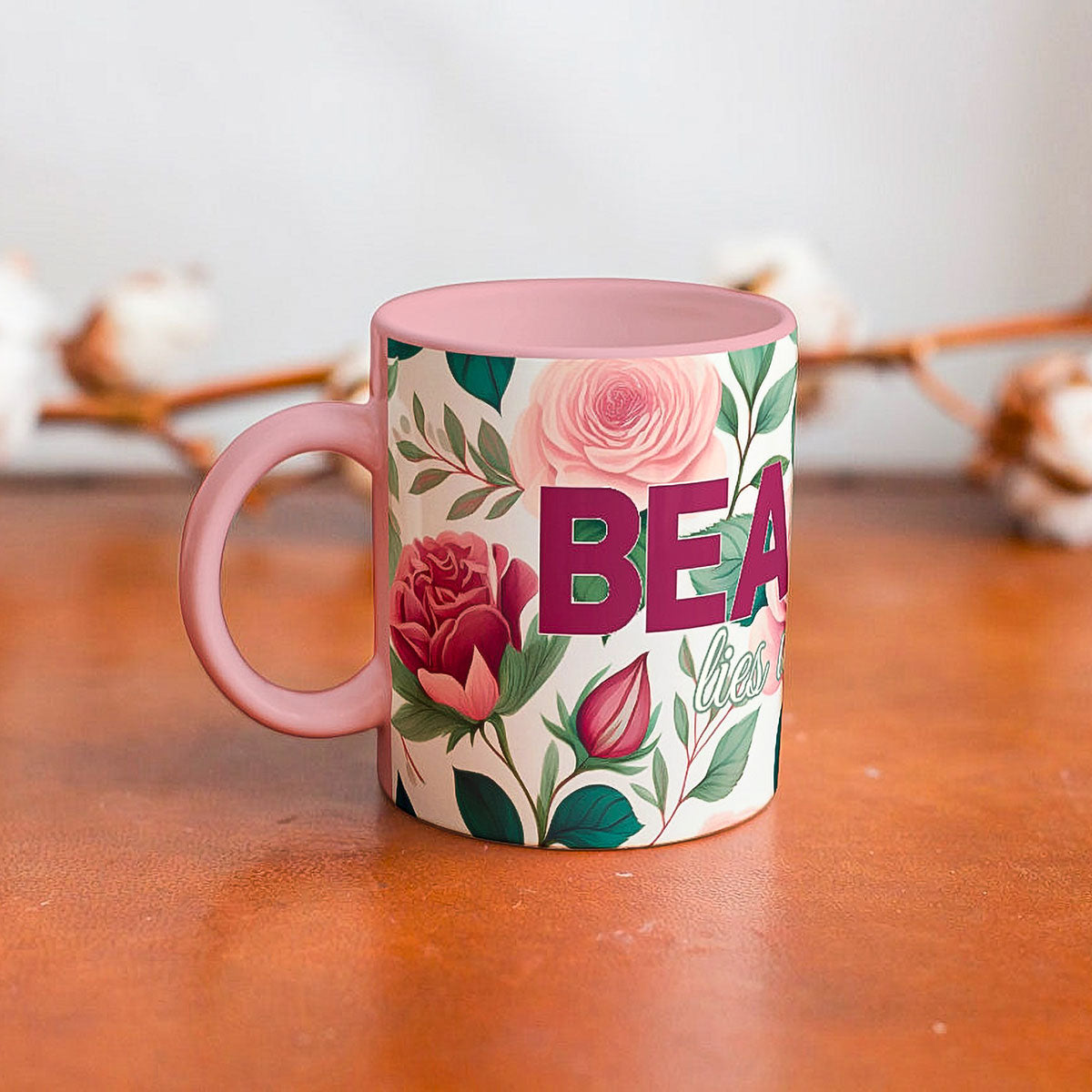 Beauty Floral Mug