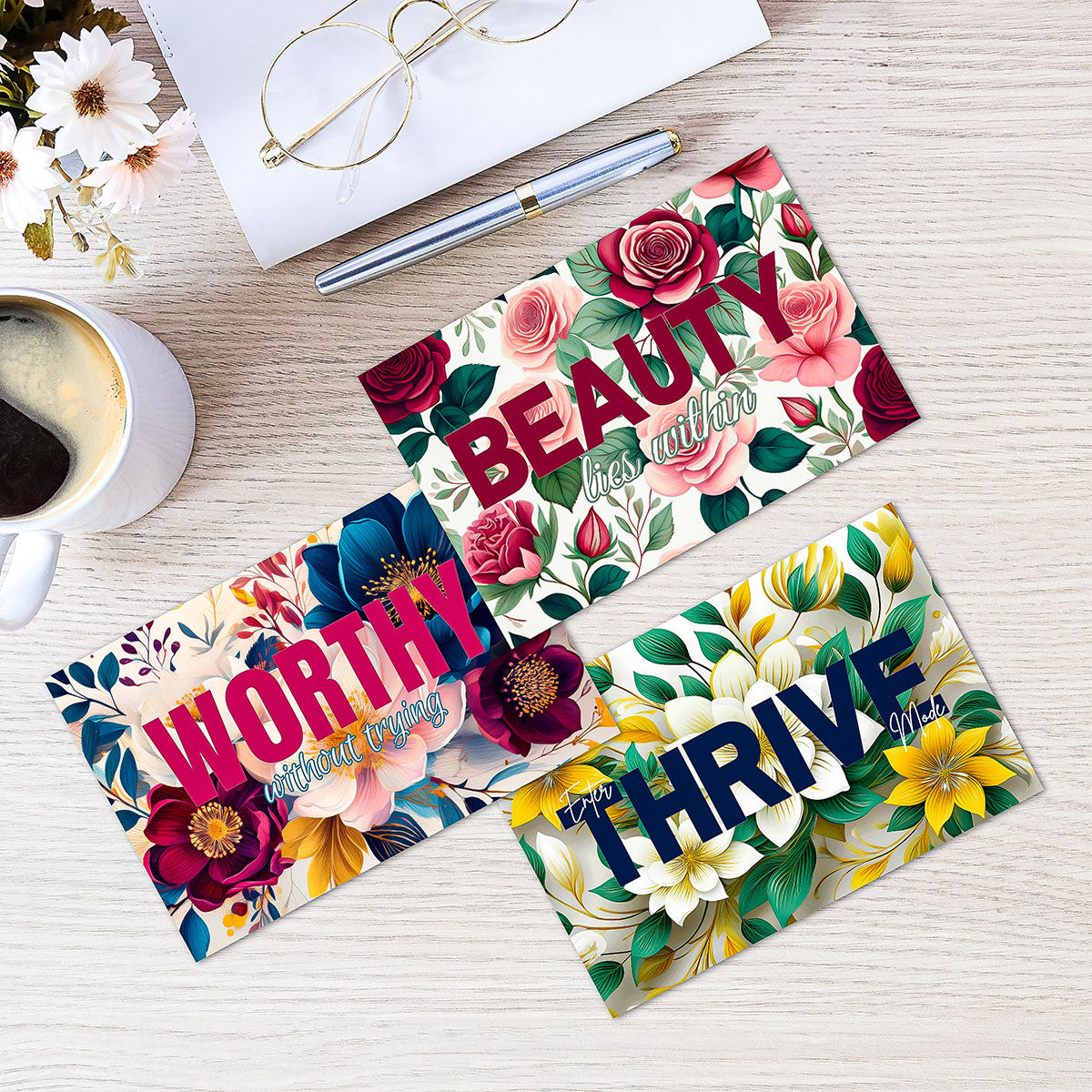 Floral Postcard Set