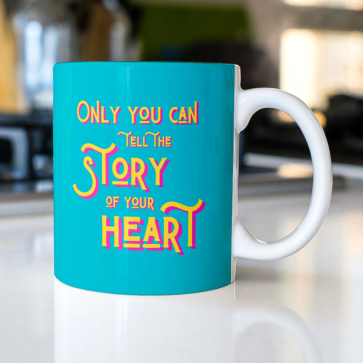 Story Colour Block Mug