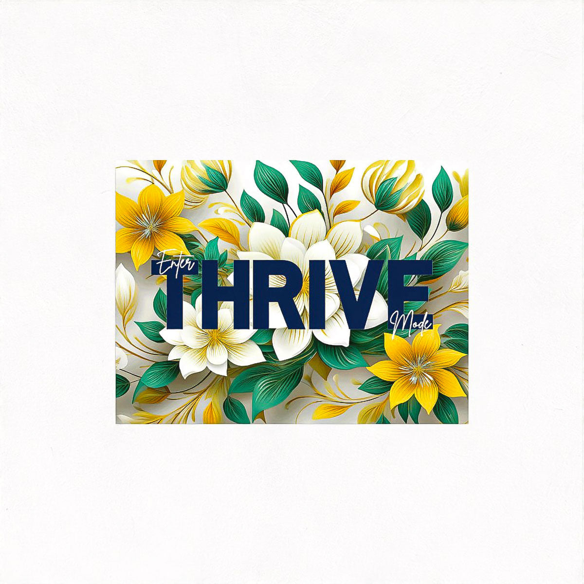 Thrive Floral Fine Art Print