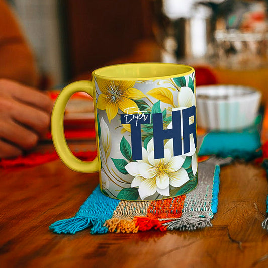 Thrive Floral Mug