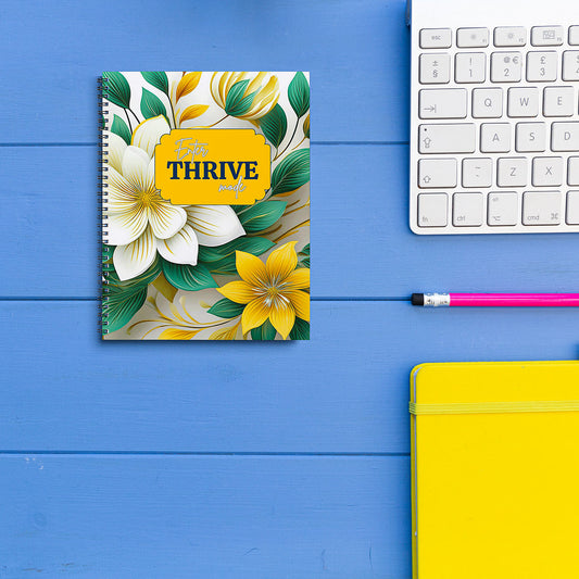 Thrive Floral Notebook