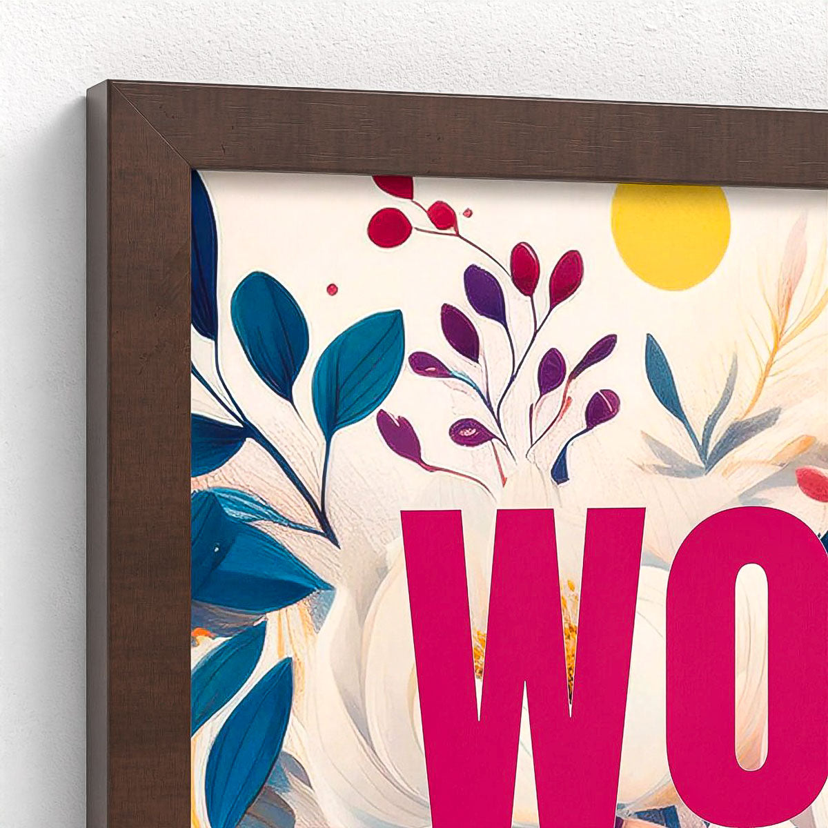 Worthy Floral Framed Fine Art Print