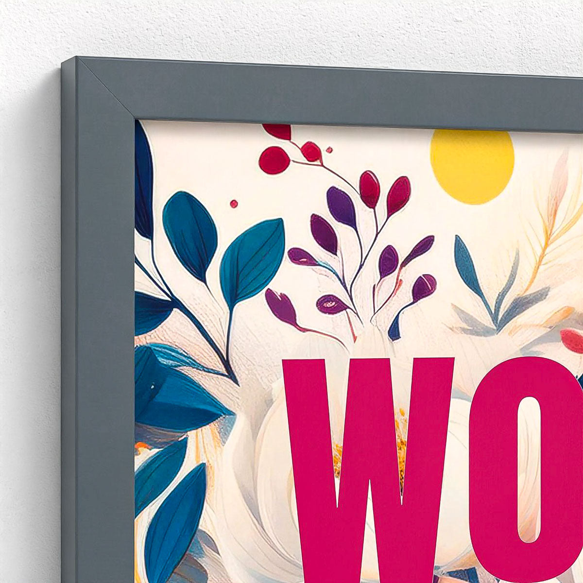 Worthy Floral Framed Fine Art Print