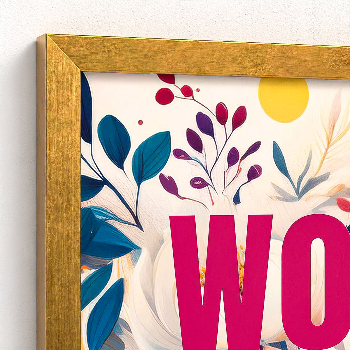 Worthy Floral Framed Fine Art Print