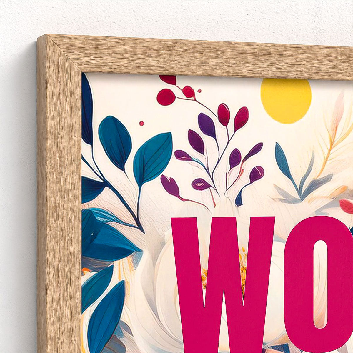 Worthy Floral Framed Fine Art Print