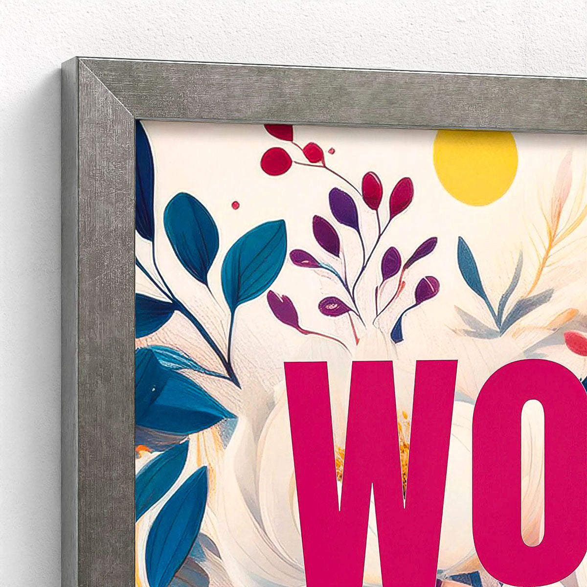 Worthy Floral Framed Fine Art Print