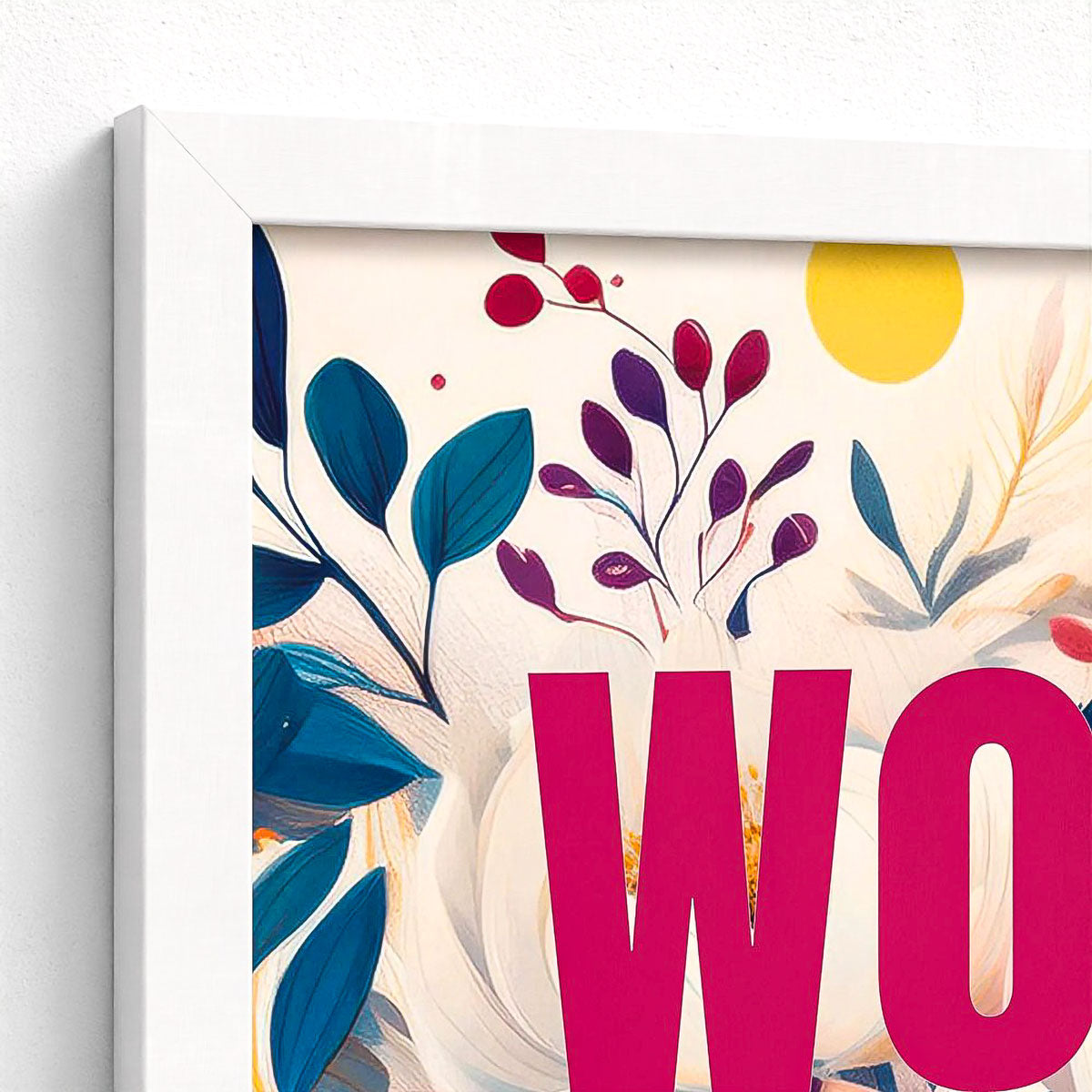 Worthy Floral Framed Fine Art Print