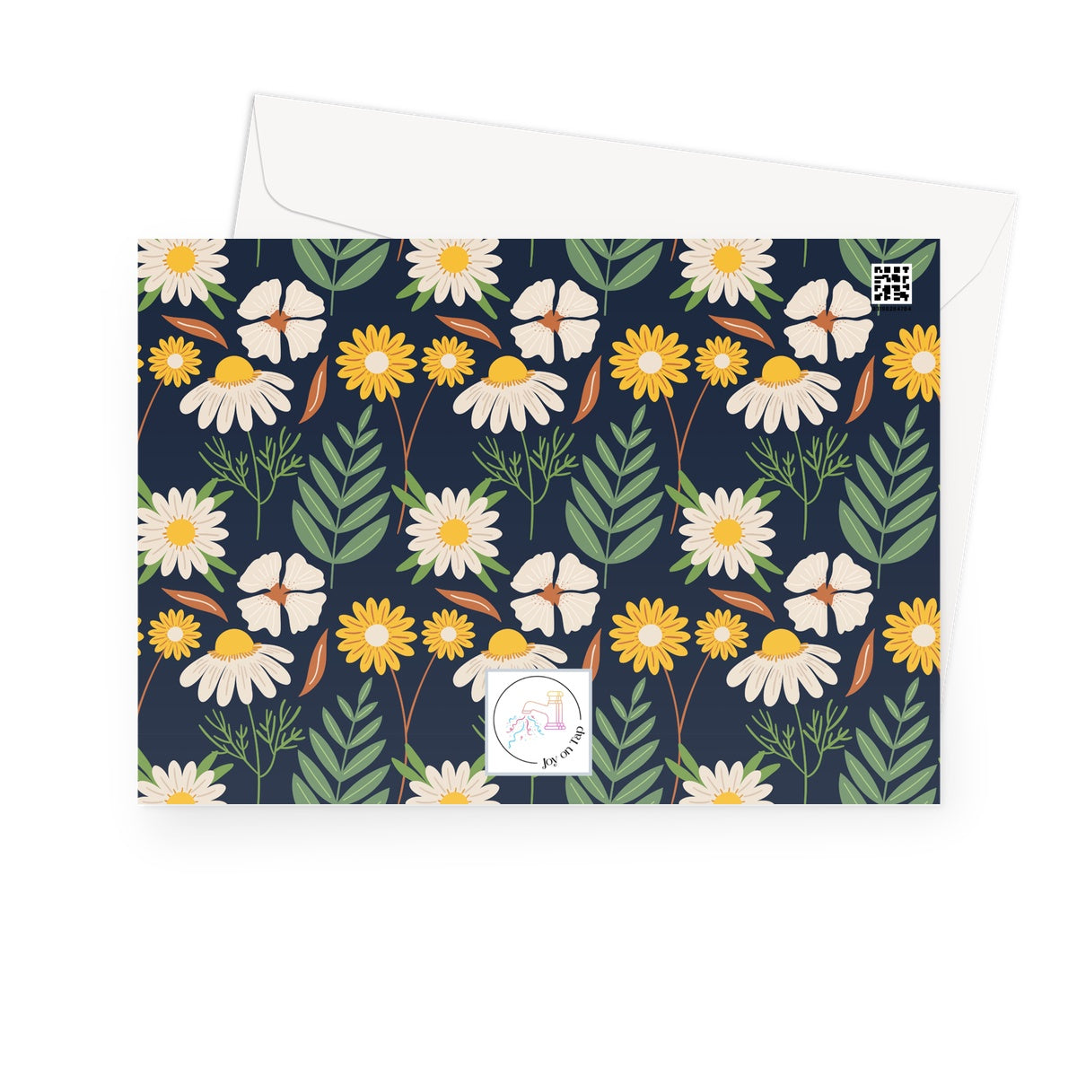 Relentlessly Pursue Your Dreams Floral  Greeting Card