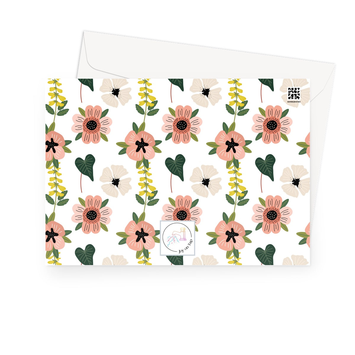 Beauty Lies Within Floral  Greeting Card